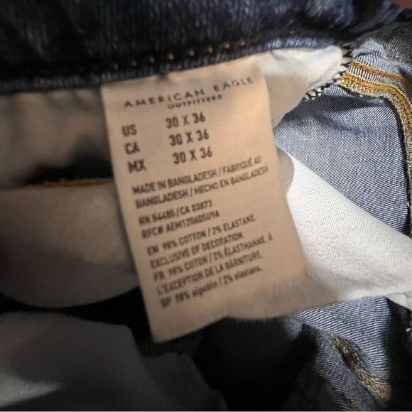 American Eagle Original Straight Denim Jeans - Picture 4 of 5